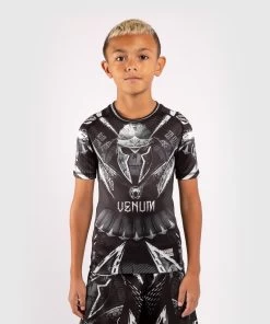 Venum Kids GLDTR 4.0 Rash Guard Zwart Wit 15 Venum Kids GLDTR 4.0 Rash Guard Zwart Wit -Boksen Winkel venum venum kids gldtr 40 rash guard zwart wit 6