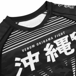 Venum Kleding OKINAWA 2.0 Rash Guards L/S Zwart Wit