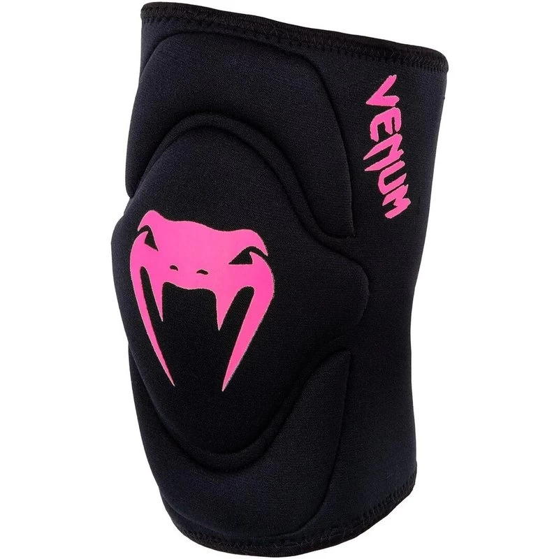 Venum Knie Beschermers Kontact Gel Kneepads Zwart Roze 4 Venum Knie Beschermers Kontact Gel Kneepads Zwart Roze - Afbeelding 2