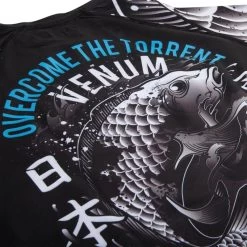 Venum Koi Rashguard Lange Mouwen Zwart Blauw