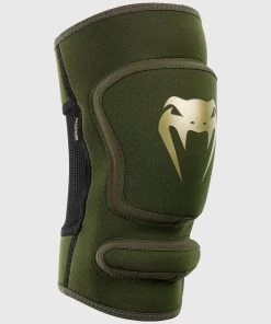Venum Kontact Evo Kniebeschermers Knee Pads Khaki Goud -Boksen Winkel venum venum kontact evo kniebeschermers knee pads 2