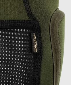 Venum Kontact Evo Kniebeschermers Knee Pads Khaki Goud