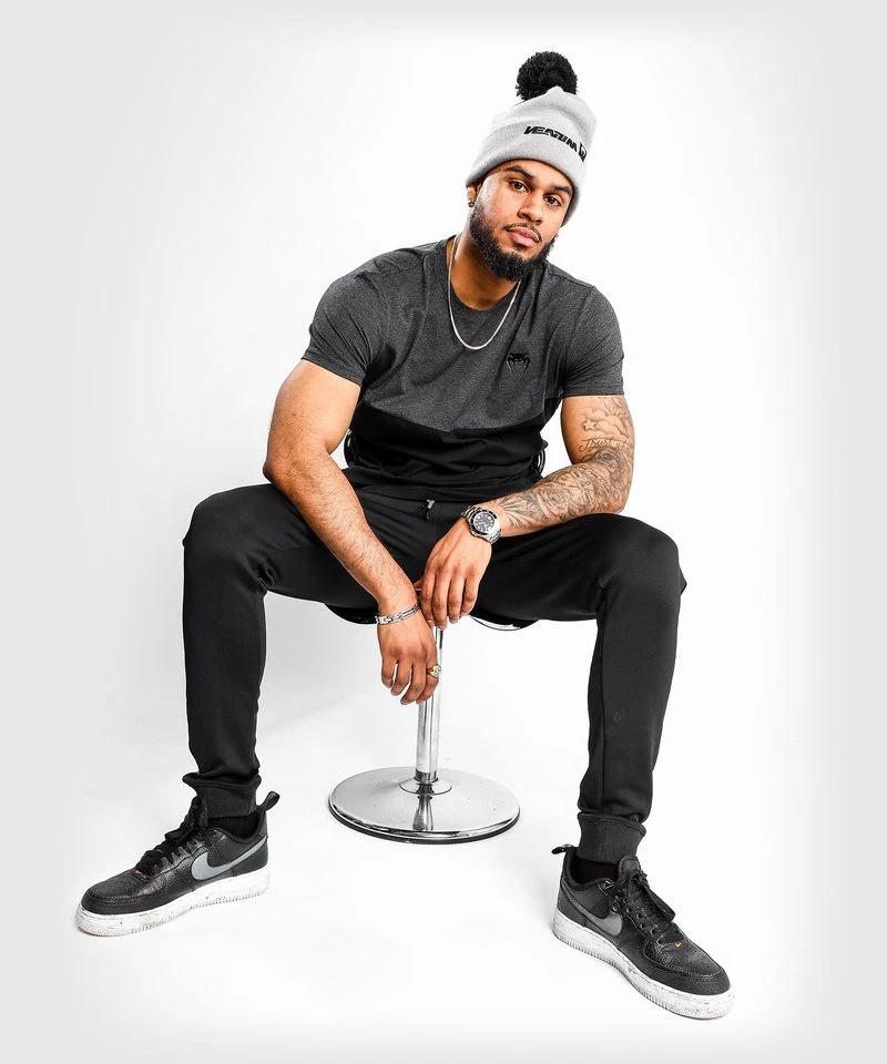 Venum LASER T Shirt Zwart Gemêleerd Grijs 7 Venum LASER T Shirt Zwart Gemêleerd Grijs - Afbeelding 5