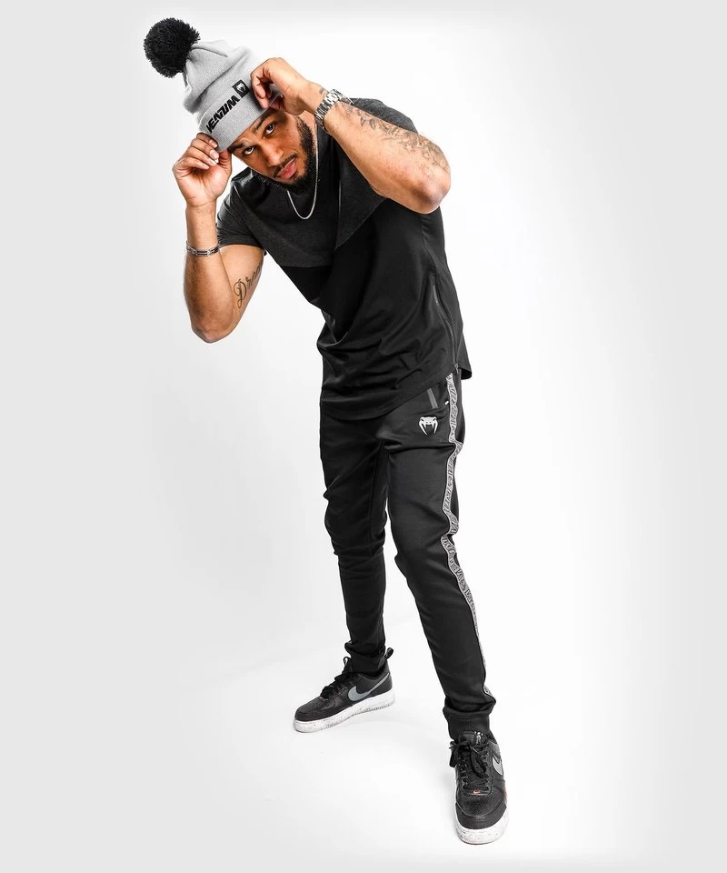 Venum LASER T Shirt Zwart Gemêleerd Grijs 8 Venum LASER T Shirt Zwart Gemêleerd Grijs - Afbeelding 6