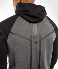 Venum Laser X Connect Hoodie Donker Gemêleerd Grijs -Boksen Winkel venum venum laser x connect hoodie donker gemeleer 3