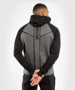 Venum Laser X Connect Hoodie Donker Gemêleerd Grijs -Boksen Winkel venum venum laser x connect hoodie donker gemeleer 4