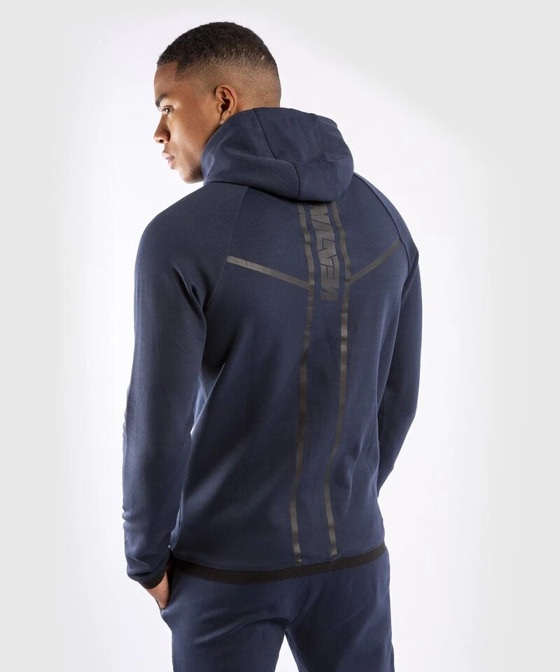 Venum Laser X Connect Hoodie Marineblauw 4 Venum Laser X Connect Hoodie Marineblauw - Afbeelding 2
