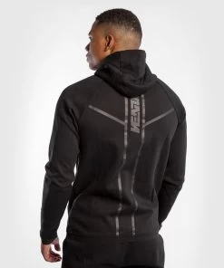 Venum Laser X Connect Hoodie Zwart Zwart -Boksen Winkel venum venum laser x connect hoodie zwart zwart 2