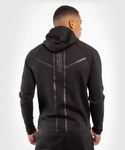 Venum Laser X Connect Hoodie Zwart Zwart -Boksen Winkel venum venum laser x connect hoodie zwart zwart 4