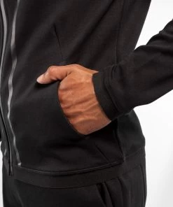 Venum Laser X Connect Hoodie Zwart Zwart -Boksen Winkel venum venum laser x connect hoodie zwart zwart 6