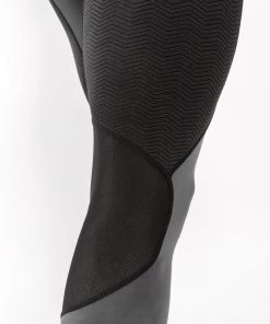 Venum Legging G-Fit Compressiebroek Grijs Zwart -Boksen Winkel venum venum legging g fit compressiebroek grijs zw 3