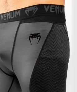 Venum Legging G-Fit Compressiebroek Grijs Zwart -Boksen Winkel venum venum legging g fit compressiebroek grijs zw 7