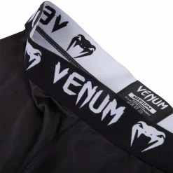 Venum Legging Giant Spats Tights Zwart Wit -Boksen Winkel venum venum legging giant spats tights zwart wit 1