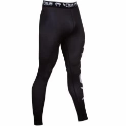 Venum Legging Giant Spats Tights Zwart Wit -Boksen Winkel venum venum legging giant spats tights zwart wit 5