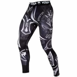 Venum Legging Gladiator Zwart Wit 3.0 Spats Tights Venum Fightstore -Boksen Winkel venum venum legging gladiator zwart wit 30 spats t 4