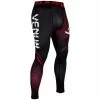 Venum Legging NoGI 2.0 Tight Spats Zwart Rood - BJJ Kleding -Boksen Winkel venum venum legging nogi 20 tight spats zwart rood