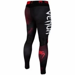 Venum Legging NoGI 2.0 Tight Spats Zwart Rood - BJJ Kleding -Boksen Winkel venum venum legging nogi 20 tight spats zwart rood 4