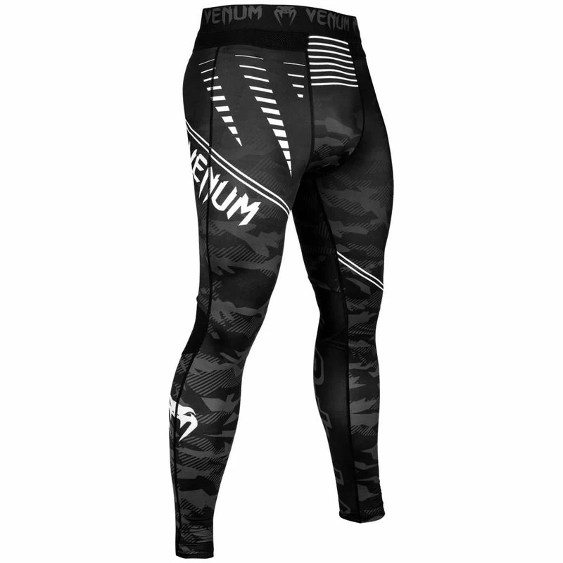 Venum Legging OKINAWA 2.0 Spats Panty Zwart Wit 7 Venum Legging OKINAWA 2.0 Spats Panty Zwart Wit - Afbeelding 5