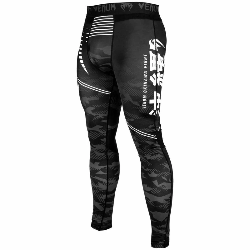 Venum Legging OKINAWA 2.0 Spats Panty Zwart Wit 10 Venum Legging OKINAWA 2.0 Spats Panty Zwart Wit - Afbeelding 8