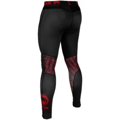 Venum Leggings Logos Spats Tights Zwart Rood -Boksen Winkel venum venum leggings logos spats tights zwart rood 3