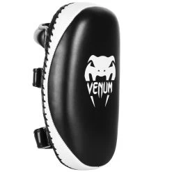 Venum Light Kick Pads Skintex Leer Zwart Wit -Boksen Winkel venum venum light kick pads skintex leer zwart wit 2