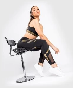 Venum Lightning Legging 7/8 Dames Zwart Goud 15 Venum Lightning Legging 7/8 Dames Zwart Goud -Boksen Winkel venum venum lightning legging 7 8 dames zwart goud 4