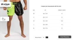 Venum Logos Muay Thai Shorts Zwart Zwart