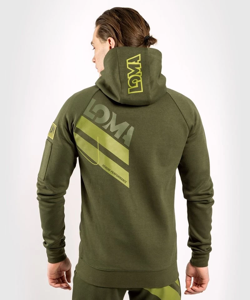 Venum Loma Commando Hoody Sweatshirt Khaki 4 Venum Loma Commando Hoody Sweatshirt Khaki - Afbeelding 2