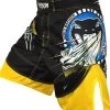 Venum Lyoto Machida Origins Japan Dragon FX Fight Shorts Zwart Geel -Boksen Winkel venum venum lyoto machida origins japan dragon fx