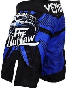 Venum MMA Fightshorts Dan Hardy Outlaw Blauw Zwart -Boksen Winkel venum venum mma fightshorts dan hardy outlaw blauw 2