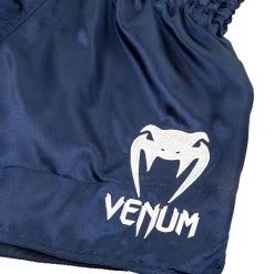 Venum Muay Thai Classic Kickboks Broekjes Blauw -Boksen Winkel venum venum muay thai classic kickboks broekjes bl 3