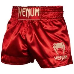 Venum Muay Thai Classic Kickboks Broekjes Rood -Boksen Winkel venum venum muay thai classic kickboks broekjes ro 3