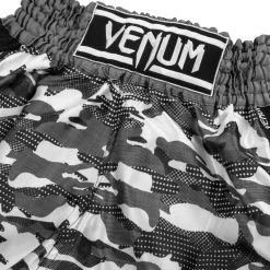 Venum Muay Thai Full Cam Shorts Zwart Wit -Boksen Winkel venum venum muay thai full cam shorts zwart wit 4
