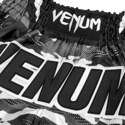 Venum Muay Thai Full Cam Shorts Zwart Wit -Boksen Winkel venum venum muay thai full cam shorts zwart wit 5