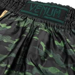 Venum Muay Thai Full Camo Shorts Zwart Groen -Boksen Winkel venum venum muay thai full camo shorts zwart groen 2