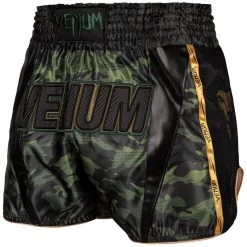 Venum Muay Thai Full Camo Shorts Zwart Groen -Boksen Winkel venum venum muay thai full camo shorts zwart groen 4