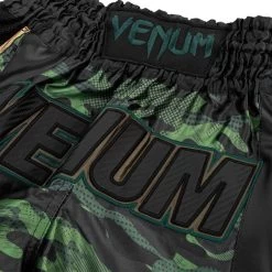 Venum Muay Thai Full Camo Shorts Zwart Groen -Boksen Winkel venum venum muay thai full camo shorts zwart groen 6