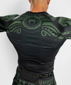 Venum Nakahi Rashguard Lange Mouwen Zwart Khaki -Boksen Winkel venum venum nakahi rashguard lange mouwen zwart kh 6