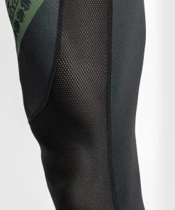 Venum Nakahi Sports Legging Spats Zwart Kaki -Boksen Winkel venum venum nakahi sports legging spats zwart kaki 2