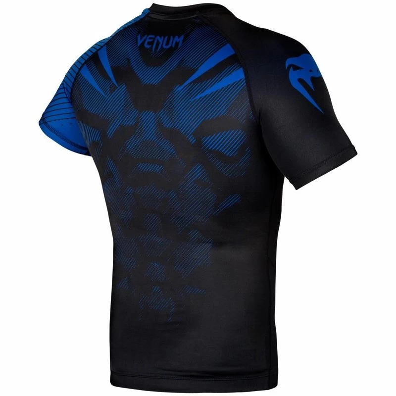 Venum NOGI 2.0 Rashguard S/S Zwart Blauw Vechtsport Winkel 7 Venum NOGI 2.0 Rashguard S/S Zwart Blauw Vechtsport Winkel - Afbeelding 5