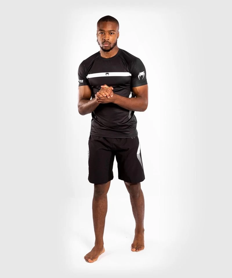 Venum NOGI 3.0 Dry Tech T-Shirt Zwart Wit 4 Venum NOGI 3.0 Dry Tech T-Shirt Zwart Wit - Afbeelding 2
