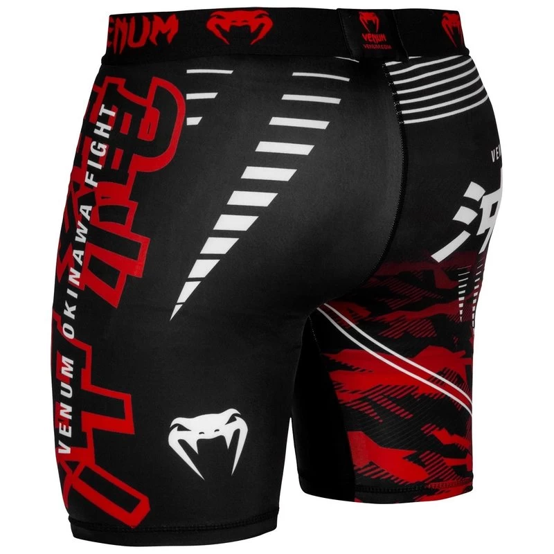 Venum Okinawa 2.0 Compression Short Zwart Wit Rood 7 Venum Okinawa 2.0 Compression Short Zwart Wit Rood - Afbeelding 5
