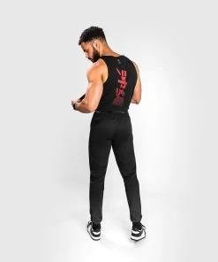 Venum OKINAWA 3.0 Joggers Joggingbroek Zwart Rood -Boksen Winkel venum venum okinawa 30 joggers joggingbroek zwart 6