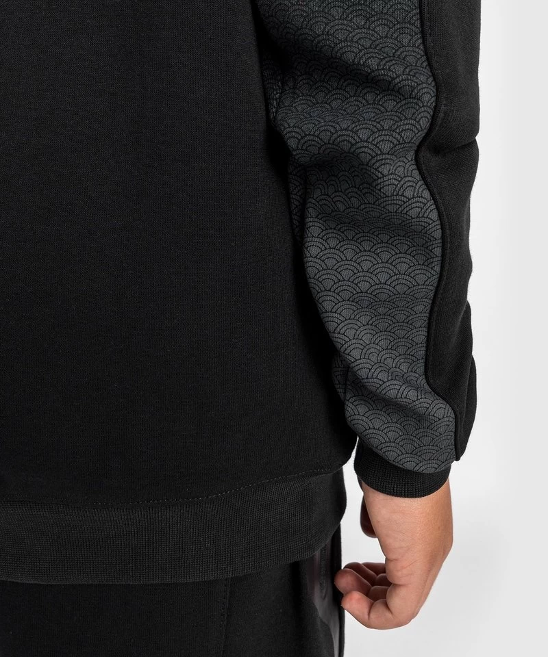 Venum OKINAWA 3.0 Trainingsjack Kinderen Zwart Rood 5 Venum OKINAWA 3.0 Trainingsjack Kinderen Zwart Rood - Afbeelding 3