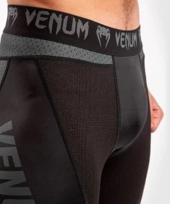Venum ONE FC Impact Compression Tights Legging Zwart Zwart 18 Venum ONE FC Impact Compression Tights Legging Zwart Zwart -Boksen Winkel venum venum one fc impact compression tights leggi 17