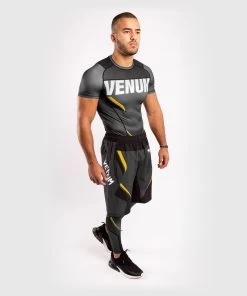 Venum ONE FC Impact Compression Tights Legging Grijs Geel 14 Venum ONE FC Impact Compression Tights Legging Grijs Geel -Boksen Winkel venum venum one fc impact compression tights leggi 2