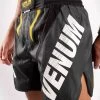 Venum ONE FC Impact Fightshorts Grijs Geel -Boksen Winkel venum venum one fc impact fightshorts grijs geel