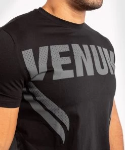 Venum ONE FC Impact T-shirt Zwart Zwart -Boksen Winkel venum venum one fc impact t shirt zwart zwart 7
