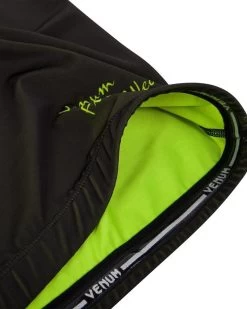 Venum Original Giant Rash Guard L/S Zwart Geel -Boksen Winkel venum venum original giant rash guard l s zwart ge 4