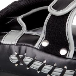Venum Pads Elite Big Focus Mitts Zwart Grijs Venum Gear -Boksen Winkel venum venum pads elite big focus mitts zwart grijs 2